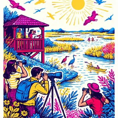 Point d'observation des oiseaux - le Goisil