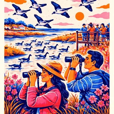 Point d'observation - Festival des Bernaches - Le Goisil