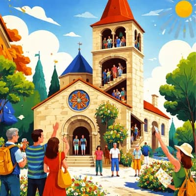 Visite de l'église Saint-Fortunat et montée au clocher - Journées Européennes du Patrimoine