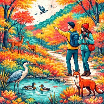 La Réserve Naturelle en automne.