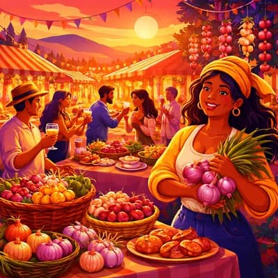 Fete De L’oignon Et Son Marché Gourmand