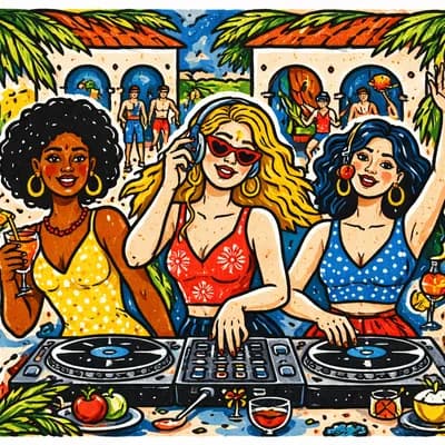 Les Djettes à la Casa Giorgiani !!!