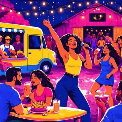 karaoké et food truck au Bar L’écurie