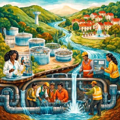 À Montlabeur, les coulisses de l’eau potable