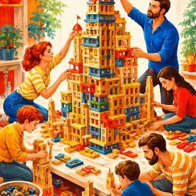 Atelier famille KAPLA® | Ville verticale