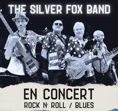 Concert Rock’n’roll avec The Silver Fox Band