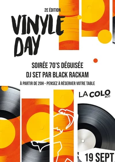 Soirée année 70 - Dj Set Black Rackam
