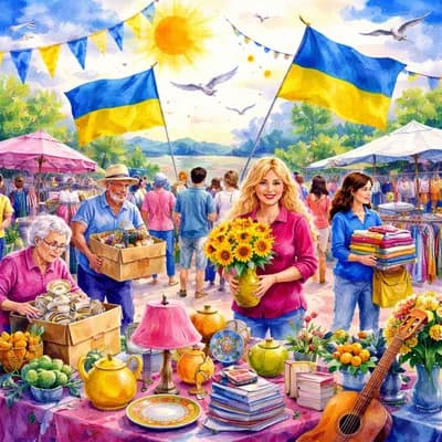 association Oléron pour l’ukraine.vide maison