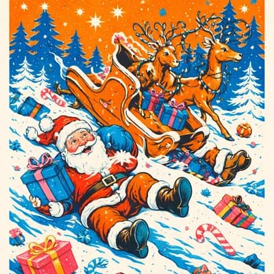 Spectacle jeune public "Le crash de Noël"