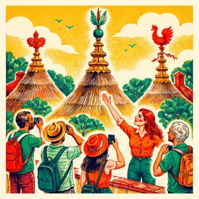 Visite guidée : les flèches faîtières