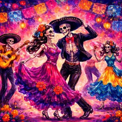 Halloween Dance Party "El Dia de los Muertos"