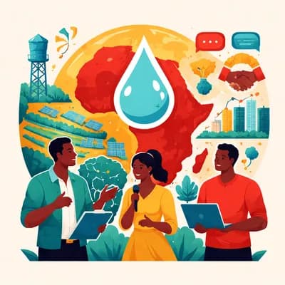Conférence UTLMO : Les enjeux politiques de l'eau en Afrique subsaharienne