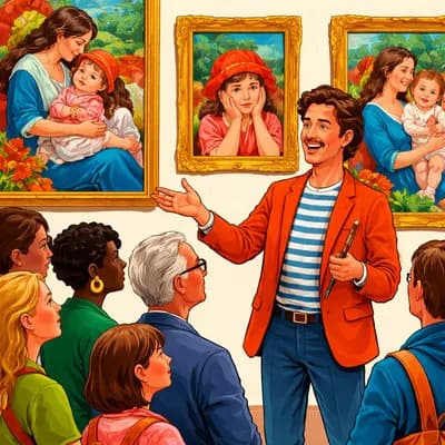 Visite guidée : Geoffroy, peintre des femmes et des enfants