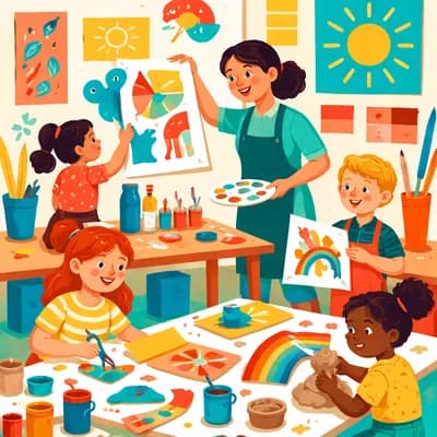 Atelier arts plastiques enfants