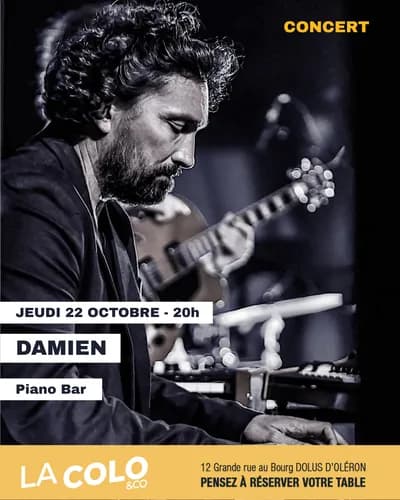 Piano Bar par Damien à la Colo&co