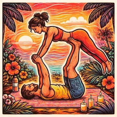 Yoga à Deux 🤸♀️💕
