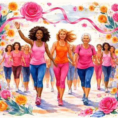 Marches pour Octobre Rose
