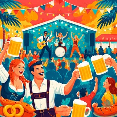 Soirée Oktoberfest & Concert Watt? au V and B Royan