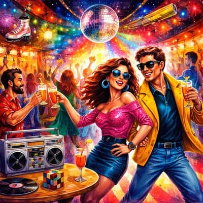 Grande Soirée Anniversaire Back To 80' au V and B Royan