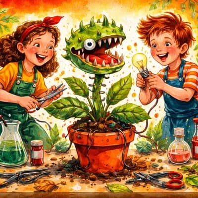 Atelier 7-12 ans - Ma plante Frankenstein