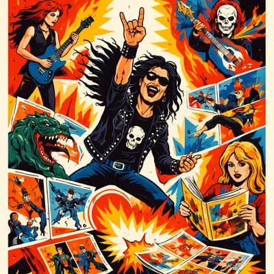 Metal et bande dessinée