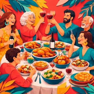 Les Répet's de Lampli: Dîner de famille