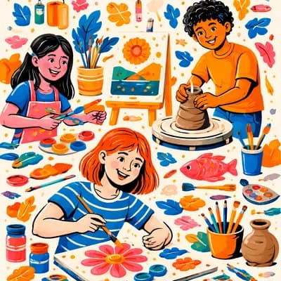 Atelier arts plastiques 8-13 ans