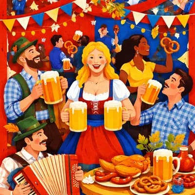 Soirée Oktoberfest à La Minute Blonde Saujon
