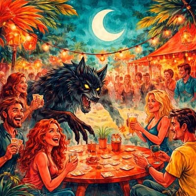 Grand Jeu Loups-garous à La Minute Blonde Saujon