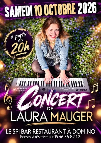 Le Spi: Concert de Laura Mauger Ă 20h.