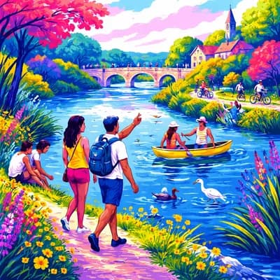 Balade nature le long de la Charente