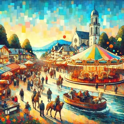 fête foraine de la brée les bains