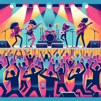 Concert Ko-ma , noise rock