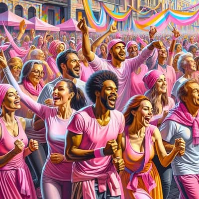 Soyez solidaires, venez participer à Octobre Rose à Dolus!