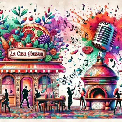 soirée ne pas oublier les paroles à la pizzeria la casa giorgiani