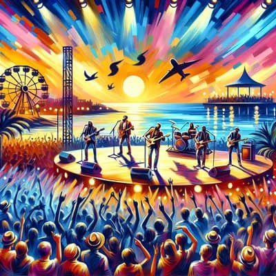 Concert Pop-Rock RnB Ă la Thalasso Saint trojan: OK JO