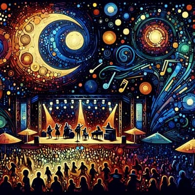 Les estivales de la cøti. marché artisanal nocturne- animations- concert.