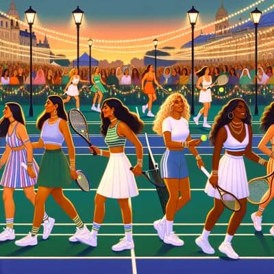 Soirée tennis 100% feminine