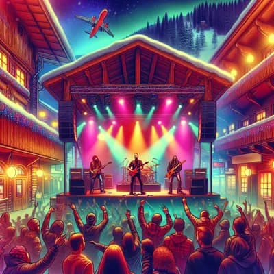 Concert Rok Cab - Luna bar - Plagne centre