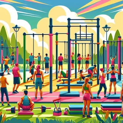 Circuit training / en extérieur