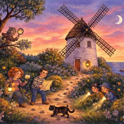 Mystère nocturne au Moulin de La Brée