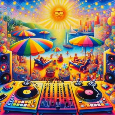 DJ set Soleil dedans à la Buena Onda