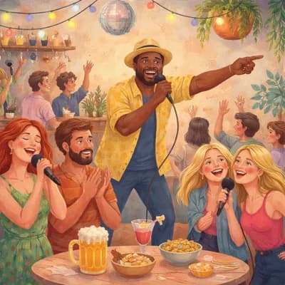 Soirée Karaoké animé par Nadjo à La Minute Blonde Saujon