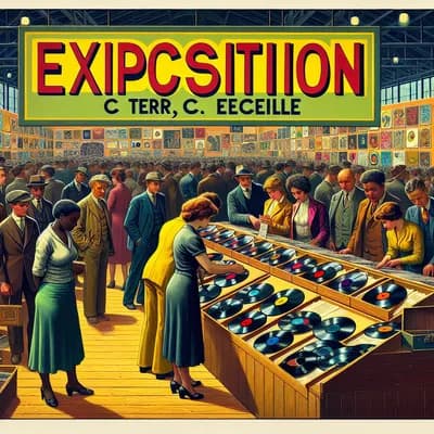 expo vente C.cecile et Ses Vinyles