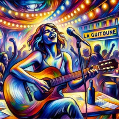 - Concert - Jeanne Et Sa Guitare - La Guitoune -