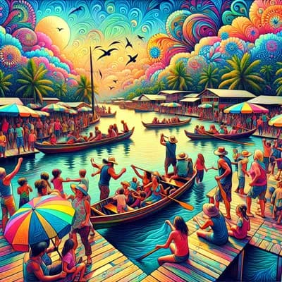 Atelier famille "cara'sel" au Port des Salines