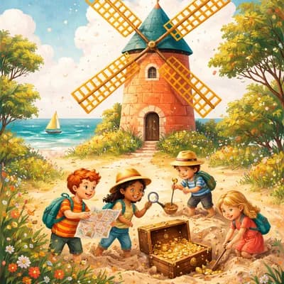 Chasse au trésor au Moulin de La Brée