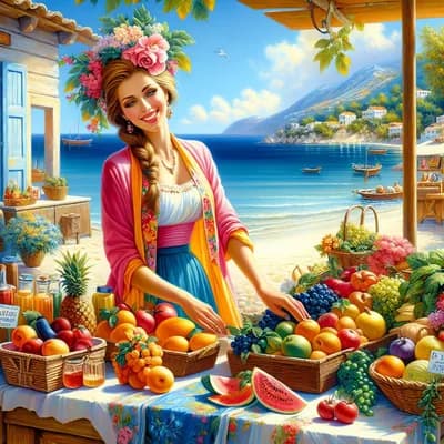 Jodie Moore à l’échoppe, Boyardville.