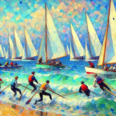 stage découverte voile centre sportif départemental de Boyardville