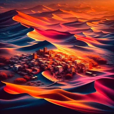 Archéologie mystérieuse : le village enfoui sous les sables